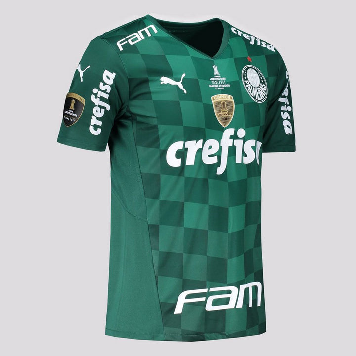 Camisa Palmeiras I 21/22 com Patch capeon libertadores 2021