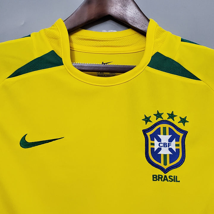 Camisa Retrô Seleção Brasileira 2002