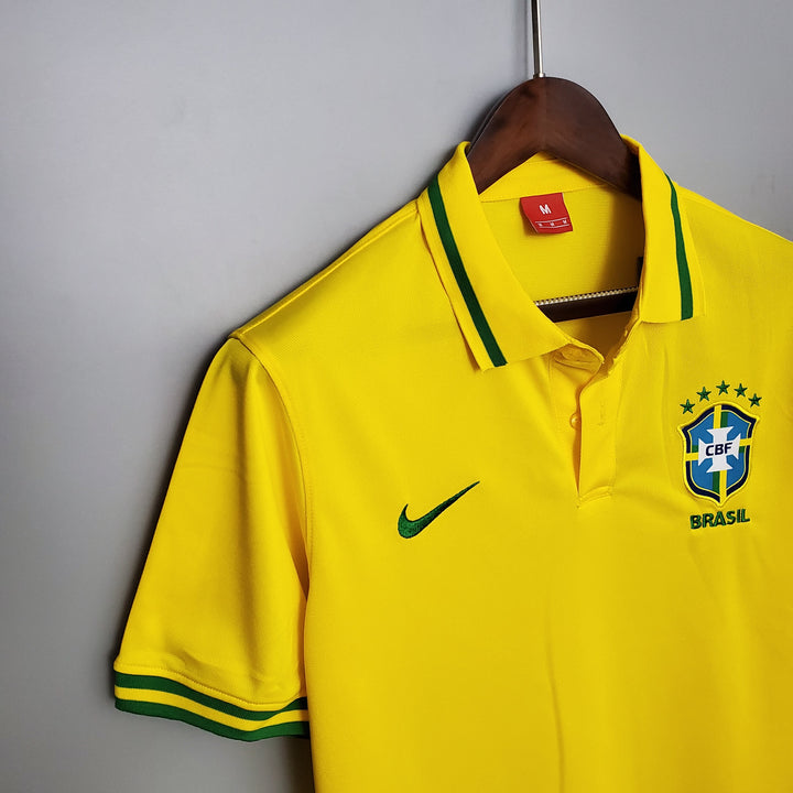 Camisa Polo Seleção Brasileira I 21/22