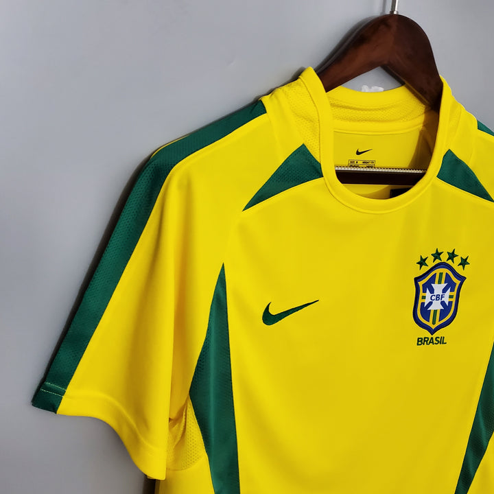 Camisa Retrô Seleção Brasileira 2002