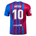 Camisa Barcelona I - Messi - 21/22 - Masculina