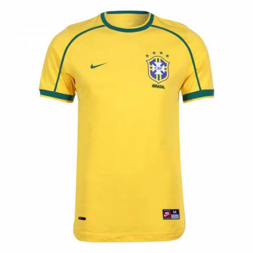 Camisa Seleção Brasileira I 98/00 - Retrô - Masculina