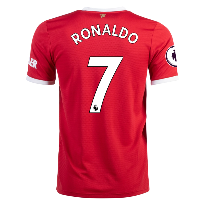 Camisa Manchester United I - CR7 - 21/22 - Masculina