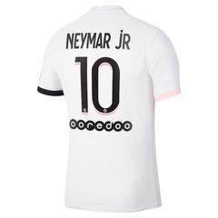 Camisa PSG I - Neymar Jr - 21/22 - Branca - Masculina