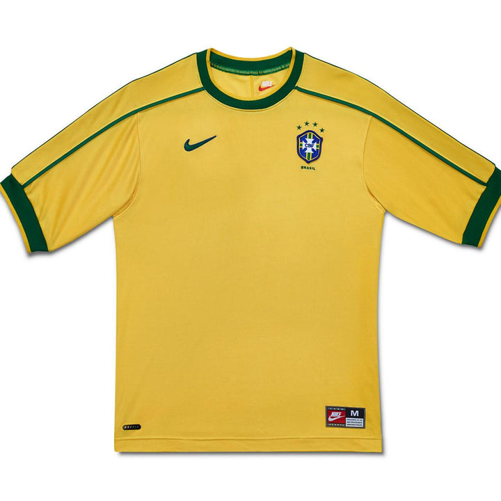 Camisa Seleção Brasileira I 98/00 - Retrô - Masculina