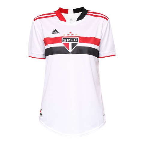 Camisa São Paulo I 21/22 Branca - Feminina