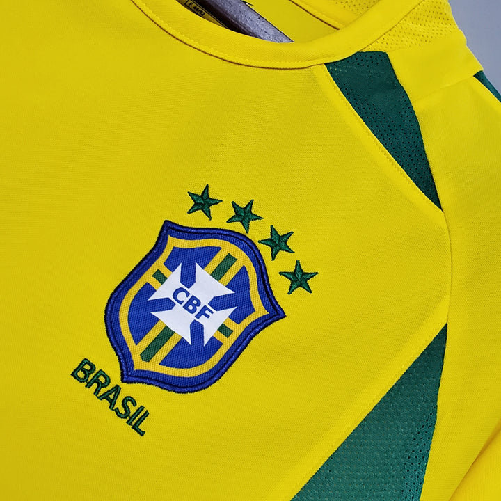 Camisa Retrô Seleção Brasileira 2002