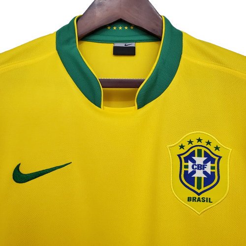 Camisa Seleção Brasileira I 2006 - Retrô - Masculina