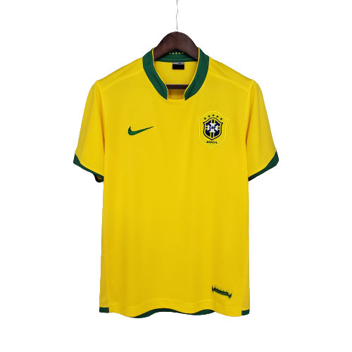 Camisa Seleção Brasileira I 2006 - Retrô - Masculina