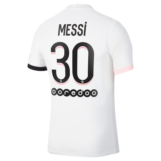 Camisa PSG I - Messi - 21/22 - Branca - Masculina